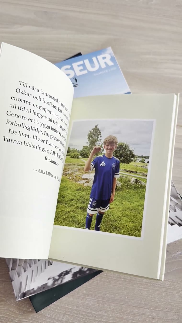 Flip through the book — video